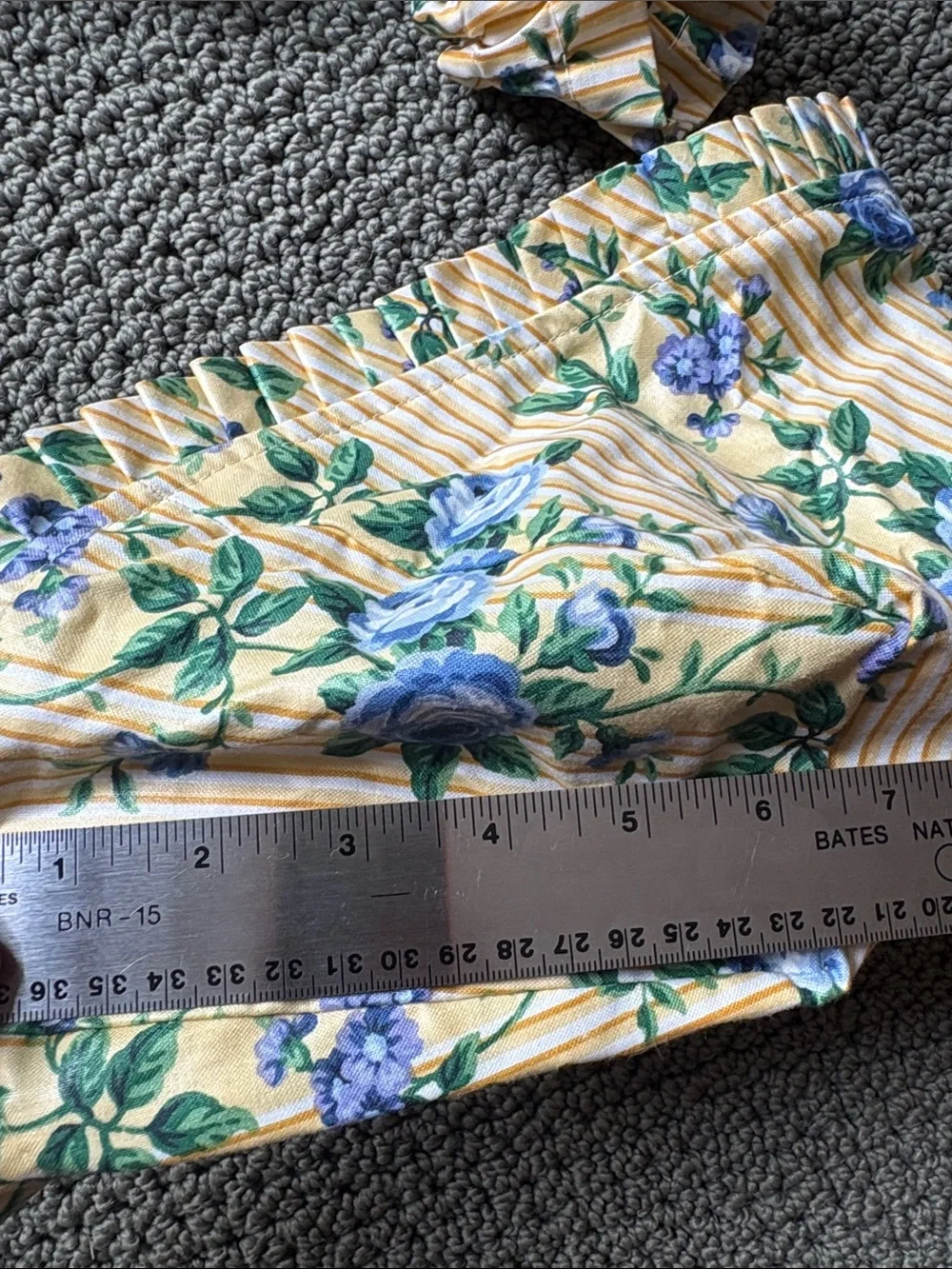 Longaberger Rose Trelis Garter & Slanted basket liner + extra needs elastic